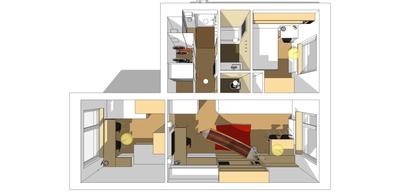 REKONSTRUKCE BYTU V PRAZE 8 - 1